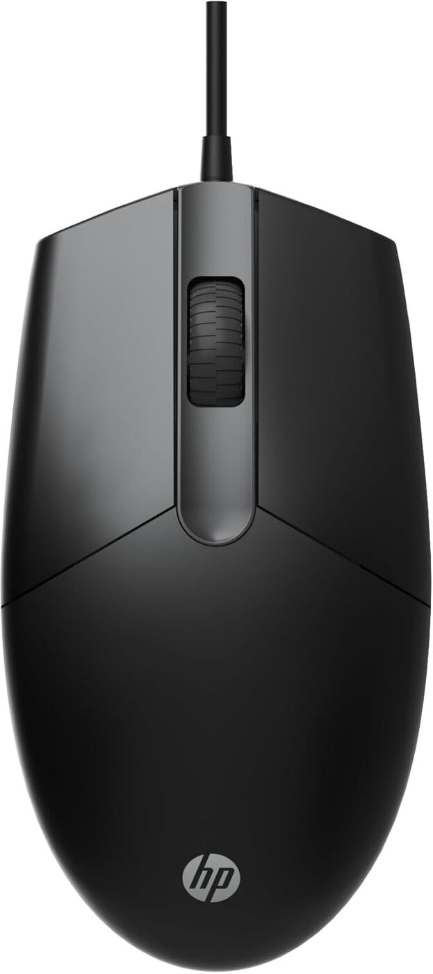 HP M080 Wired Mouse | 1600 DPI, Ergonomic USB Optical Mouse